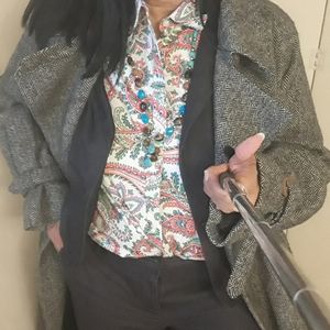 Vintage Brooks Brothers Luxury 100% Wool Swingcoat